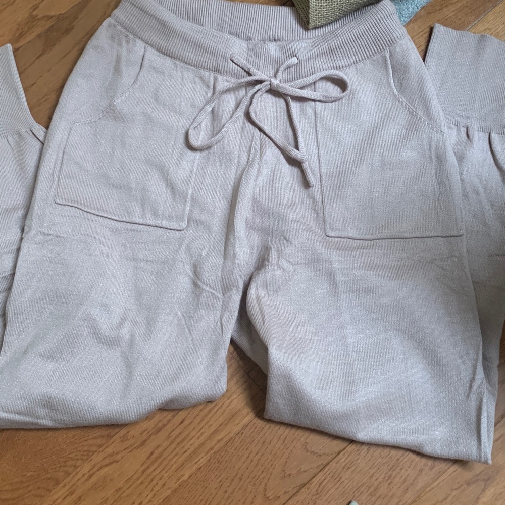 Ekouaer Women's Cozy Tan Lounge Set - Picture 5 of 5